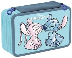 Sprawa szkolna Stitch Disney 2023 - 2024 potrójne z kolorami