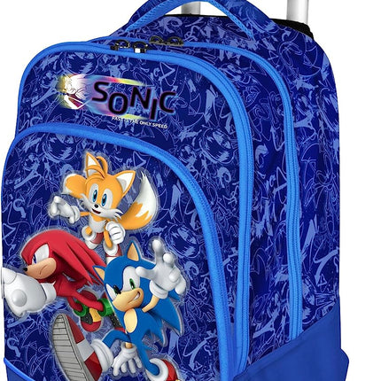 Sonic Trolley Sackepack with School Wheels 2023 2024