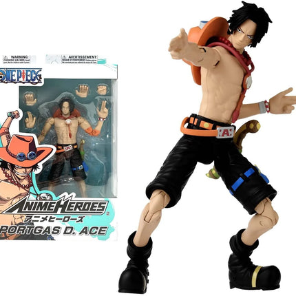 Portgas D. Ace One Piece Anime Heroes Action Figure 17 cm