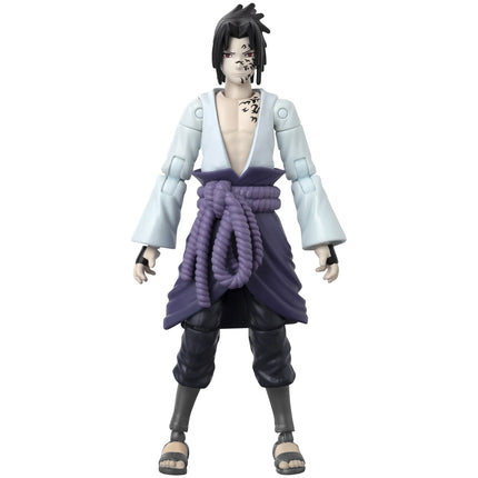 Sasuke with transf. effect Naruto Shippuden Action Figure Anime Heroes Beyond 17 cm