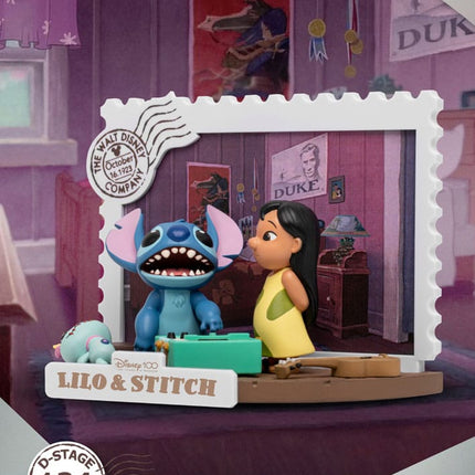 Lilo & Stitch Disney 100 Years of Wonder D-Stage PVC Diorama 10 cm - 134