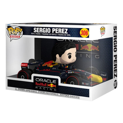 Sergio Perez Formula 1 POP! Rides Super Deluxe Vinyl Figure 15 cm