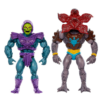 Skeletor and Demogorgon Masters of the Universe x Stranger Things Origins Action Figure 2-Pack 14 cm