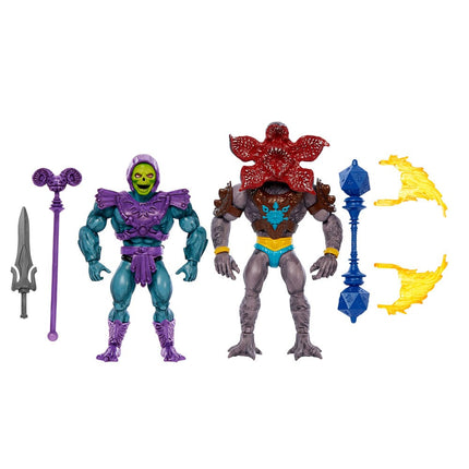 Skeletor and Demogorgon Masters of the Universe x Stranger Things Origins Action Figure 2-Pack 14 cm