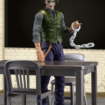 The Joker (Jail Cell Variant) (Batman The Dark Knight) (Gold Label) DC Multiverse Action Figure 18 cm