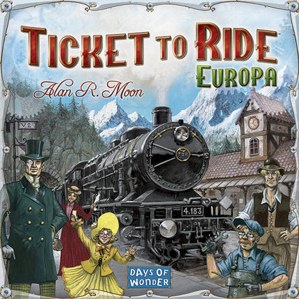 Ticket to Ride Europe - Firmowa gra planszowa - JĘZYK WŁOSKI