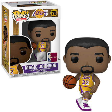 NBA Legends POP! Sports Vinyl Figure Magic Johnson (Lakers home) 9 cm - 78