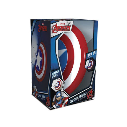 Marvel 3D LED Light Captain America Shield Lampada Muro