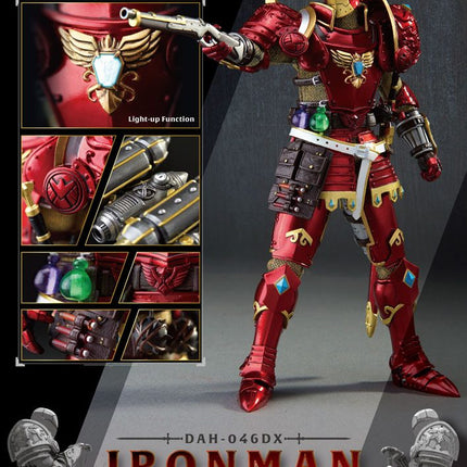 Medieval Knight Iron Man Deluxe Version Marvel Dynamic 8ction Heroes Action Figure 1/9 20 cm
