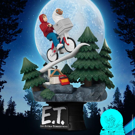 ET pozaziemska scena D-Diorama z PVC, kultowa scena filmowa, 15 cm
