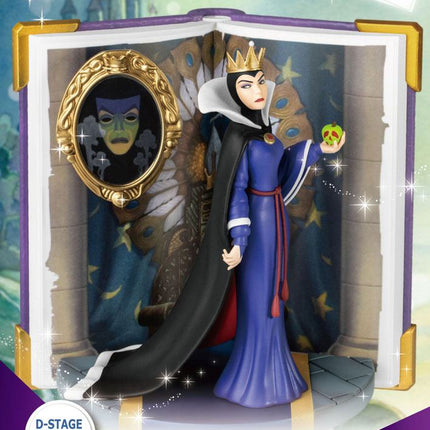 Grimhilde Królewna Śnieżka Disney Book Series D-Stage Diorama PVC 13 cm