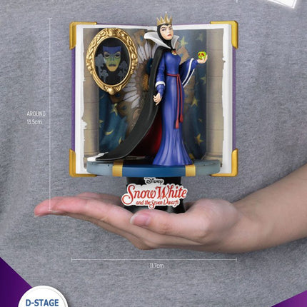 Grimhilde Królewna Śnieżka Disney Book Series D-Stage Diorama PVC 13 cm