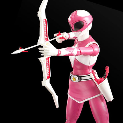 Power Rangers Furai Model Plastikowy zestaw do sklejania Różowy Ranger 13cm