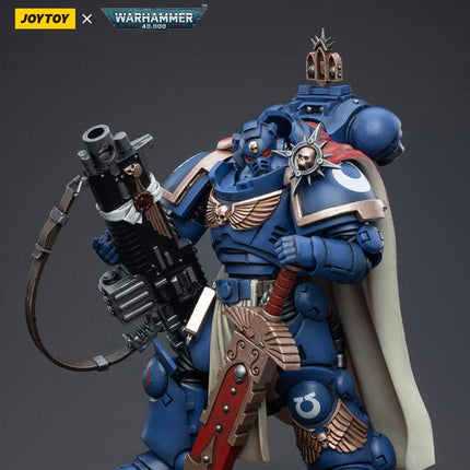 Ultramarines Captain with Master-Crafted Heavy Bolt Rifle Warhammer 40k Action Figure 1/18 12 cm