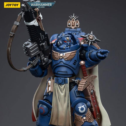 Ultramarines Captain with Master-Crafted Heavy Bolt Rifle Warhammer 40k Action Figure 1/18 12 cm