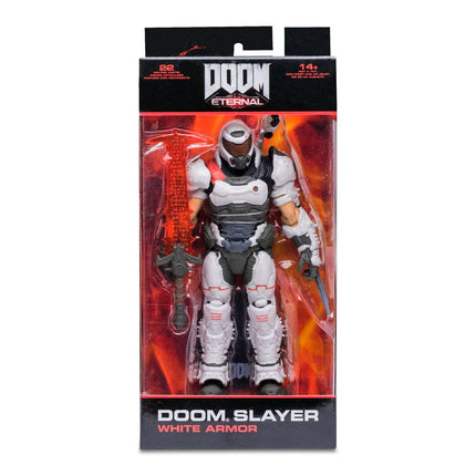 Doom Eternal Action Figure Doom Slayer (White Armor) 18 cm