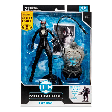 Catwoman Gold Label (Batman: Arkham City) DC Multiverse Gaming Build A Action Figure 18 cm - SolomonGundry BW