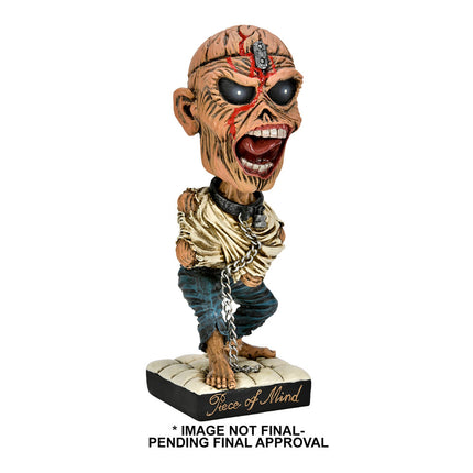 Eddie  Iron Maiden Head Knocker Bobble-Head Piece of Mind 20 cm