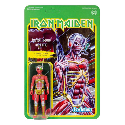 Figurka Eddie Iron Maiden ReAction gdzieś w czasie (okładka albumu) 10 cm