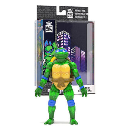 Teenage Mutant Ninja Turtles BST AXN Figurka NES 8-Bit Leonardo Exclusive 13 cm